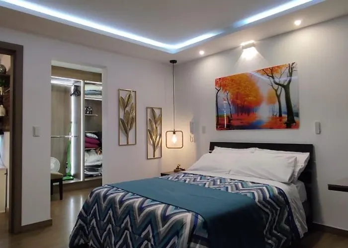 Suite De Lujo, Piso Alto, Junto Parque Carolina, Generador Electrico