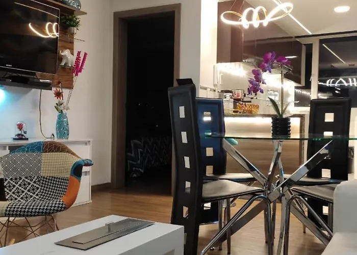 Suite De Lujo, Piso Alto, Junto Parque Carolina, Generador Electrico